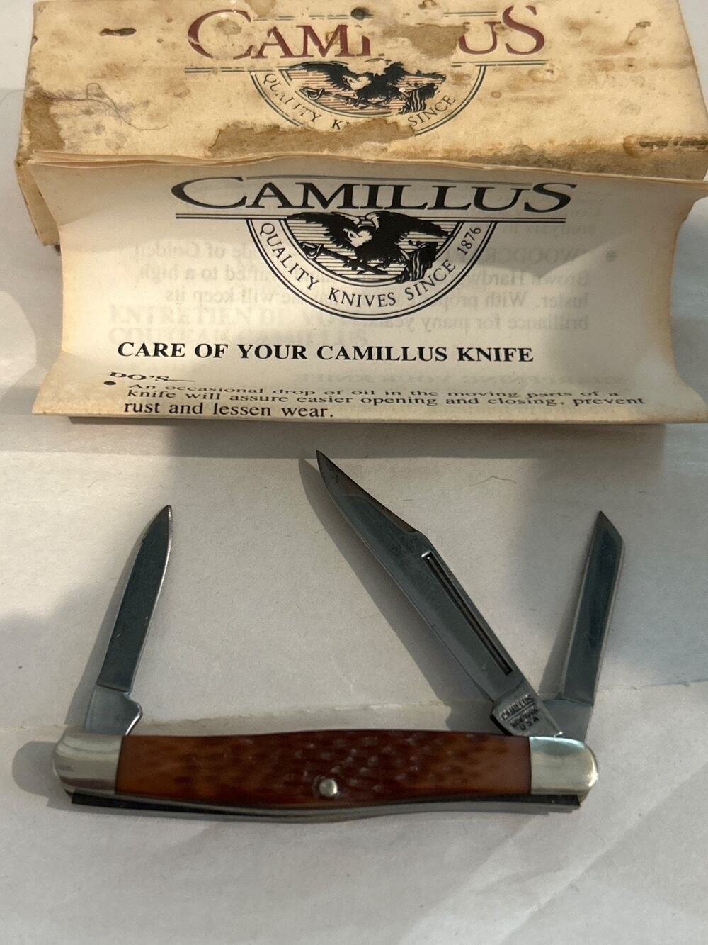 Vintage Camilius Stockman - New York 1960s-1970s